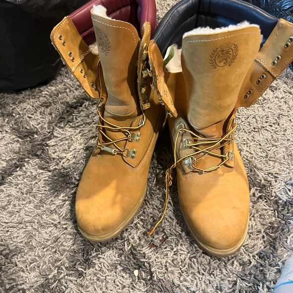 Kith Other - sz 13 Timberland 40below shearing boots.